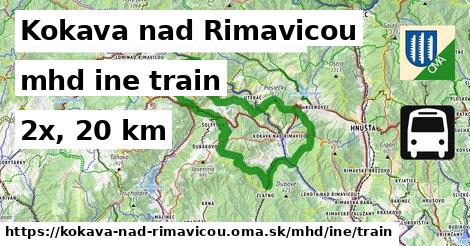 Kokava nad Rimavicou Doprava iná train
