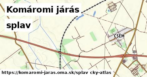 Komáromi járás Splav  