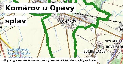 Komárov u Opavy Splav  