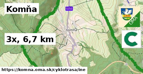 Komňa Cyklotrasy iná 