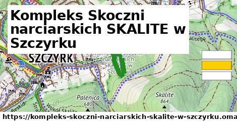 Kompleks Skoczni narciarskich SKALITE w Szczyrku Turistické trasy  
