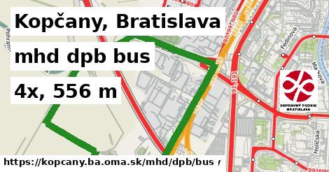 Kopčany, Bratislava Doprava dpb bus