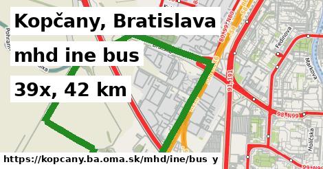Kopčany, Bratislava Doprava iná bus