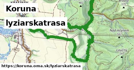 Koruna Lyžiarske trasy  