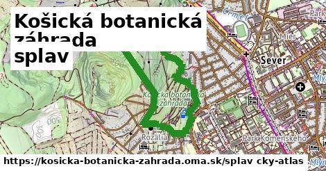 Košická botanická záhrada Splav  