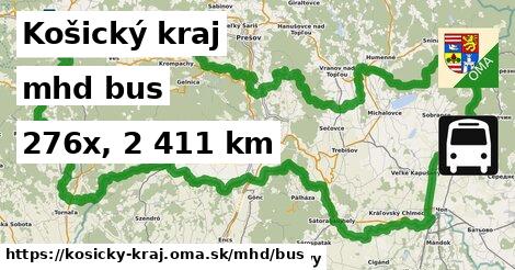 Košický kraj Doprava bus 