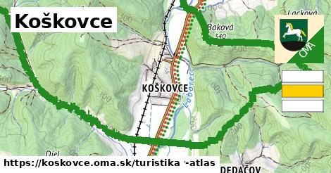 Koškovce Turistické trasy  