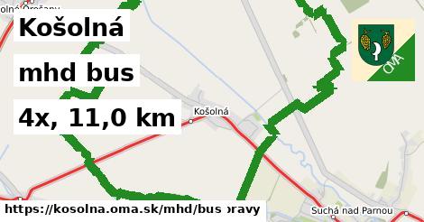 Košolná Doprava bus 