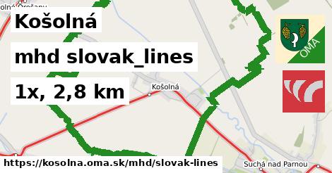 Košolná Doprava slovak-lines 