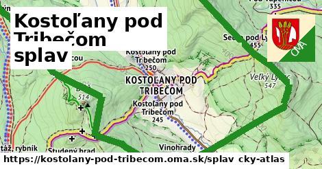 Kostoľany pod Tribečom Splav  