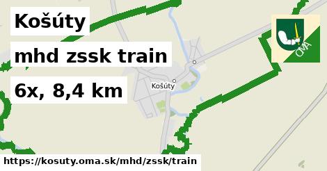 Košúty Doprava zssk train