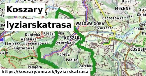 Koszary Lyžiarske trasy  