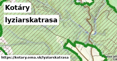 Kotáry Lyžiarske trasy  
