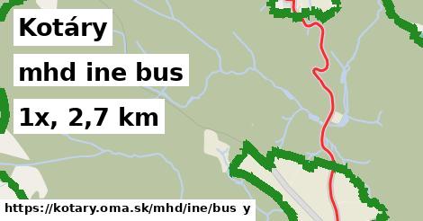 Kotáry Doprava iná bus