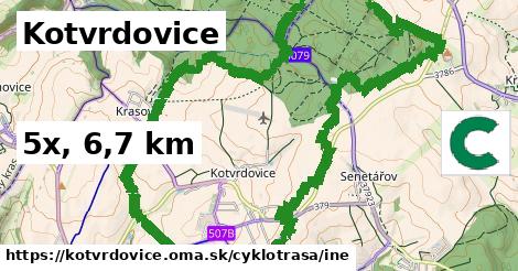 Kotvrdovice Cyklotrasy iná 