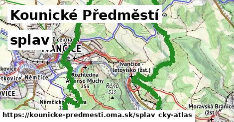 Kounické Předměstí Splav  