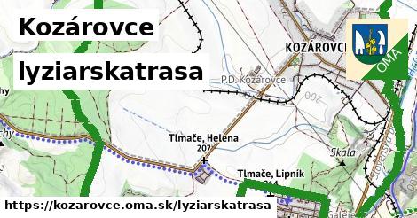 Kozárovce Lyžiarske trasy  