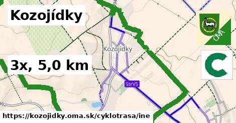 Kozojídky Cyklotrasy iná 