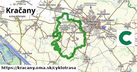 Kračany Cyklotrasy  