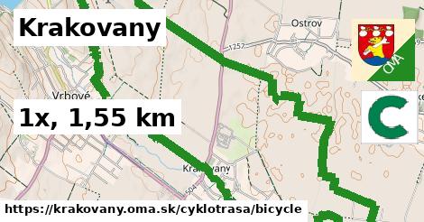 Krakovany Cyklotrasy bicycle 