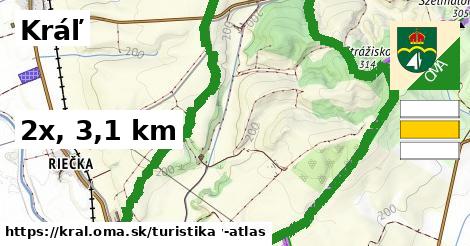 Kráľ Turistické trasy  