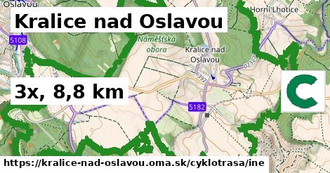 Kralice nad Oslavou Cyklotrasy iná 