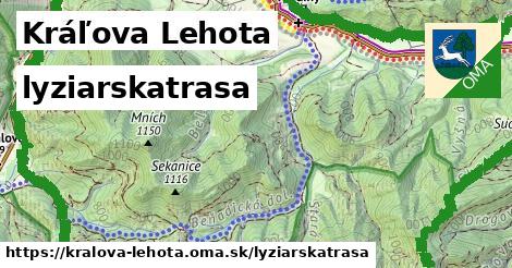 Kráľova Lehota Lyžiarske trasy  