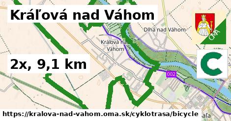 Kráľová nad Váhom Cyklotrasy bicycle 