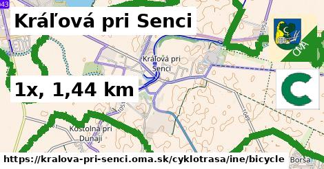 Kráľová pri Senci Cyklotrasy iná bicycle