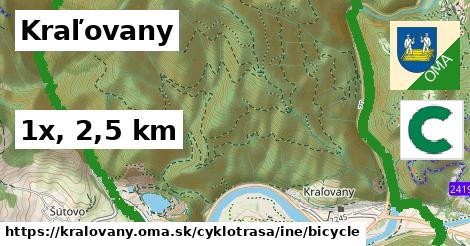 Kraľovany Cyklotrasy iná bicycle