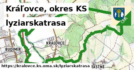 Kráľovce, okres KS Lyžiarske trasy  