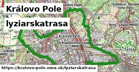 Královo Pole Lyžiarske trasy  