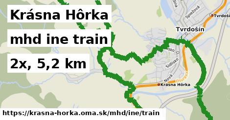 Krásna Hôrka Doprava iná train