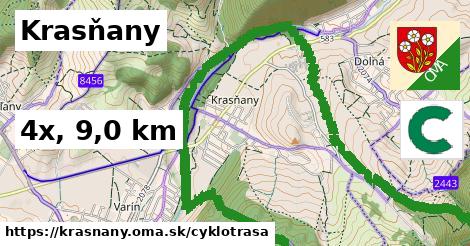 Krasňany Cyklotrasy  