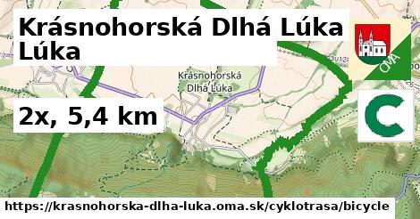 Krásnohorská Dlhá Lúka Cyklotrasy bicycle 