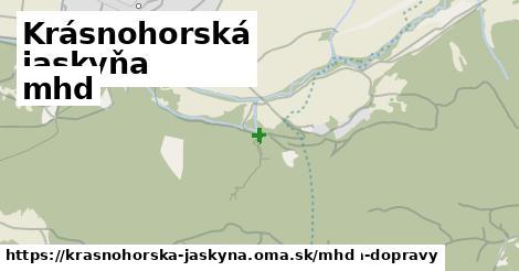 Krásnohorská jaskyňa Doprava  