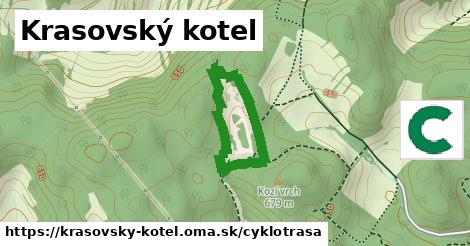 Krasovský kotel Cyklotrasy  