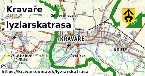 Kravaře Lyžiarske trasy  