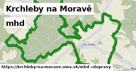 Krchleby na Moravě Doprava  