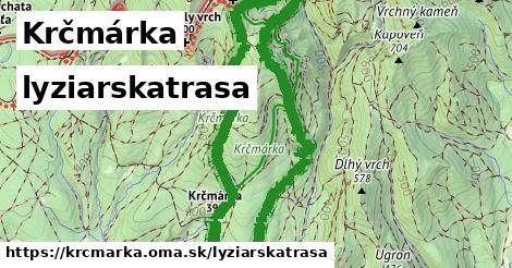 Krčmárka Lyžiarske trasy  