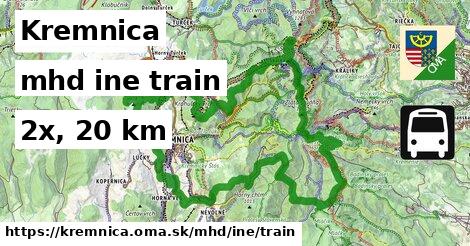 Kremnica Doprava iná train