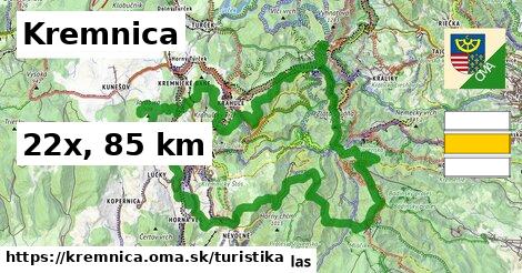 Kremnica Turistické trasy  