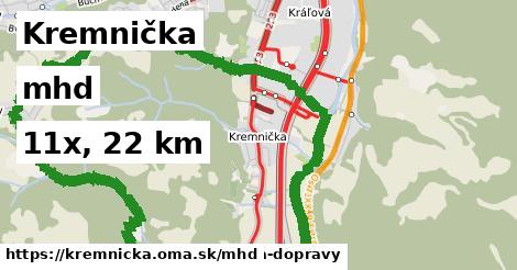 Kremnička Doprava  