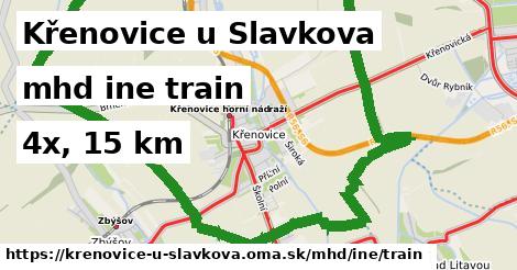 Křenovice u Slavkova Doprava iná train