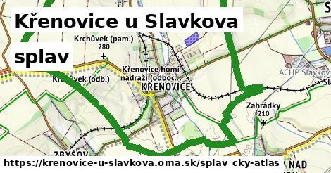 Křenovice u Slavkova Splav  