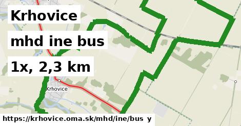 Krhovice Doprava iná bus