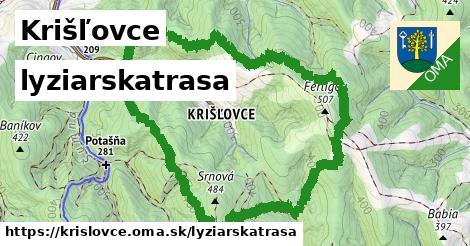 Krišľovce Lyžiarske trasy  