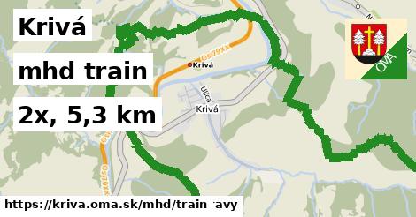 Krivá Doprava train 