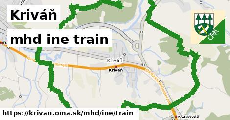 Kriváň Doprava iná train