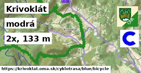 Krivoklát Cyklotrasy modrá bicycle